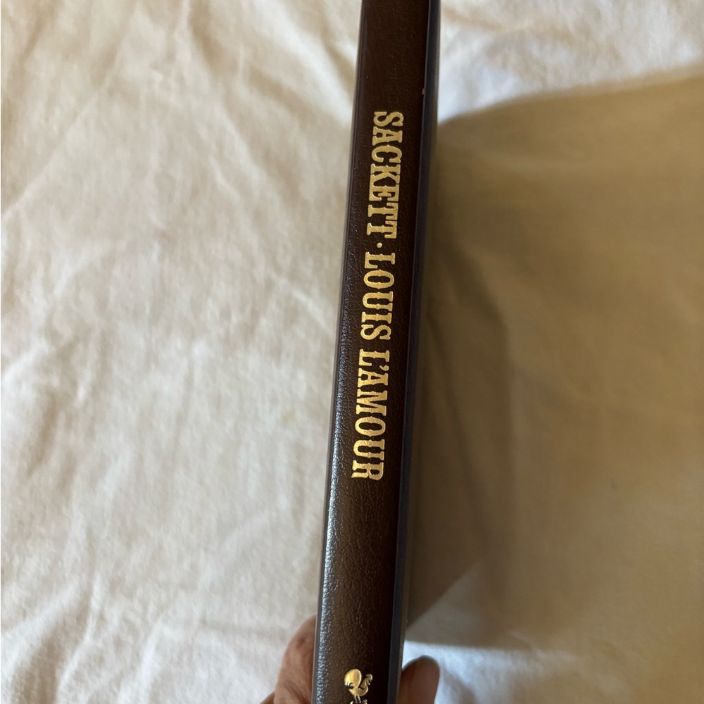Brown and Gold Coffee Table Book with Elegant Accents